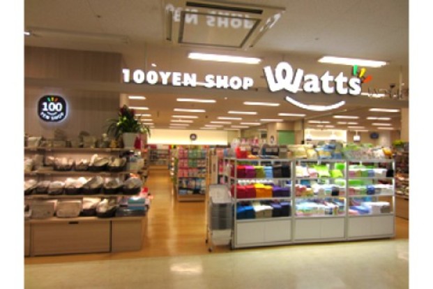 スーパー　100円均一ショップwatts 桜川食品館店（スーパー）まで448m