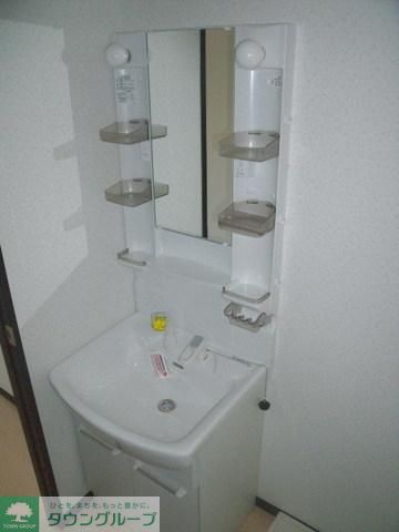 洗面設備　嬉しい独立洗面台
