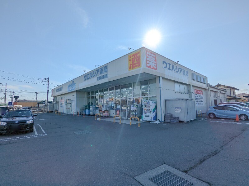 ドラックストア　ウエルシア前橋青柳店（ドラッグストア）まで334m