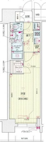 プレサンス丸の内リラティの間取り写真