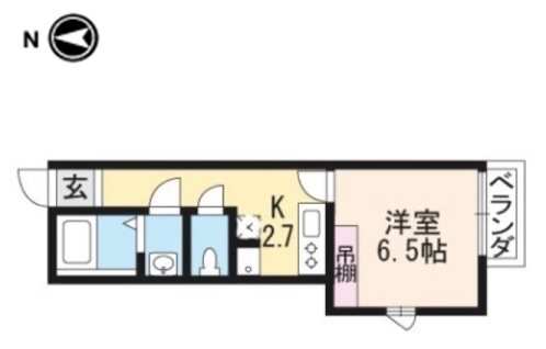 グランポレール長岡京の間取り写真