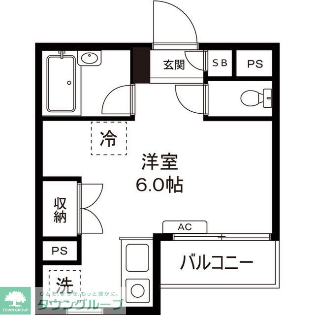 Muses旗の台の間取り写真