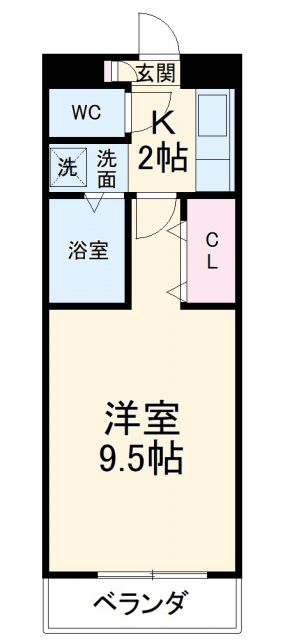 A・City中島西の間取り写真