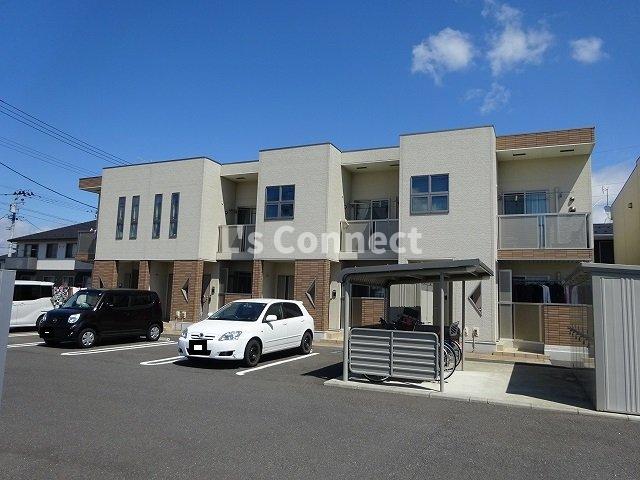 建物外観　ペットと暮らせるアパートです。