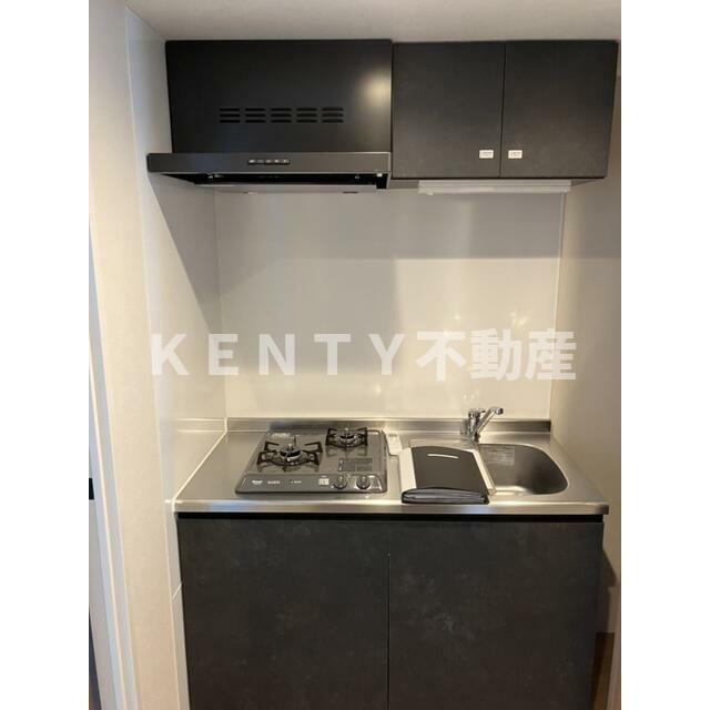 キッチン　コンパクトなキッチンで掃除もラクラク
