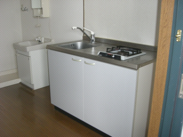 キッチン　他号室の写真になります。