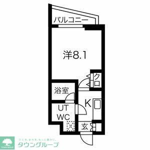 都営大江戸線 練馬春日町駅 徒歩5分 4階建 築11年の間取り写真