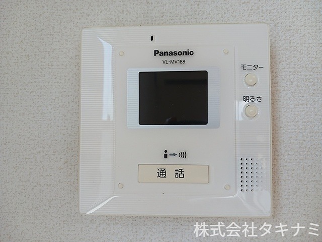 セキュリティ　モニター付きインターホン