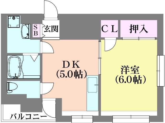グリーンヒル新長田の間取り写真