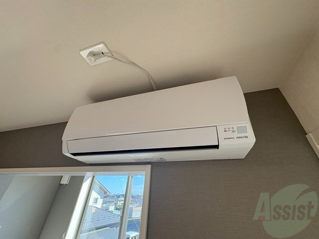 その他設備　エアコンが付いてるので春夏秋冬快適に過ごせます。
