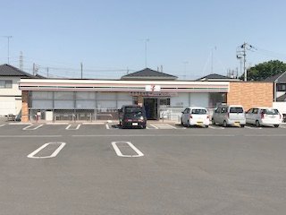 コンビニ　セブンイレブン小山荒井店（コンビニ）まで1706m