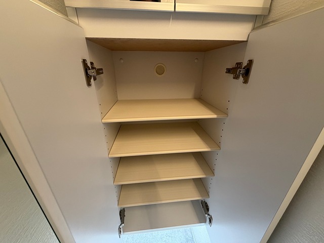 収納　同物件別号室のものです。