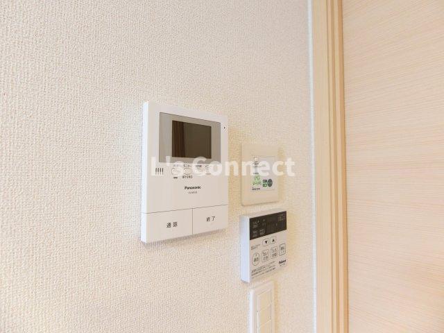 セキュリティ　突然の来客もＴＶモニターホンでしっかり確認。
