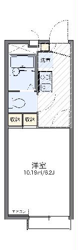 レオパレスアクアの間取り