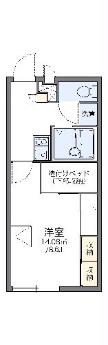 レオパレスコスモの間取り