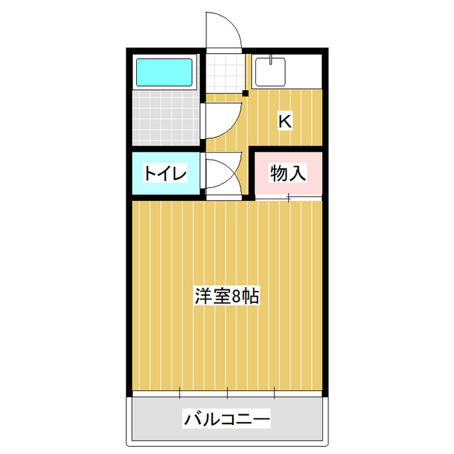 クランメール堀町Ａの間取り