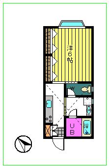 志木市本町のアパートの間取り