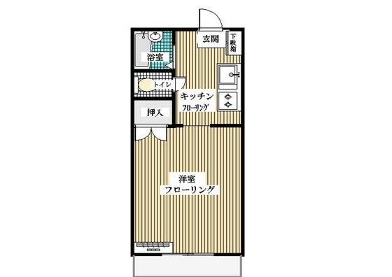 ドミール奥住の間取り