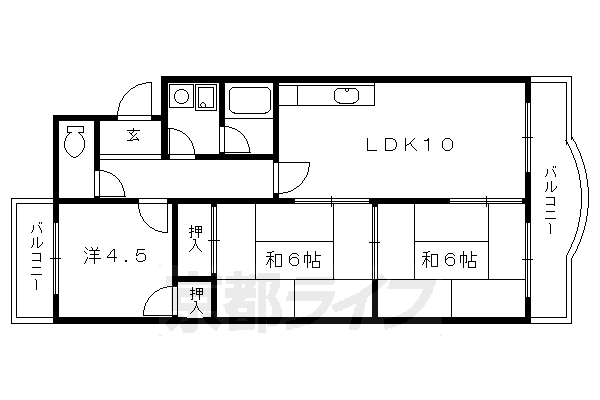 サンパレスの間取り