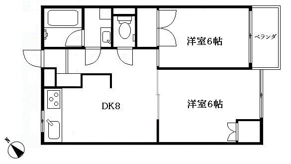 ベラ田園調布の間取り