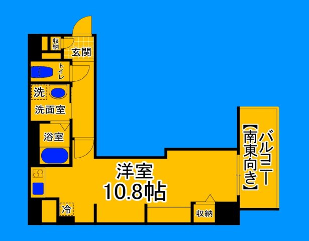 堺市堺区神明町西のマンションの間取り