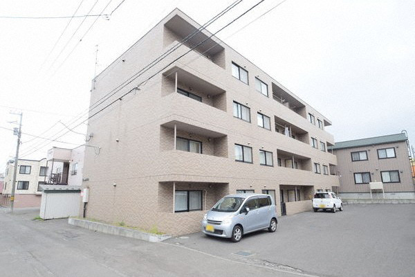 北海道札幌市西区発寒六条５の賃貸マンションの外観