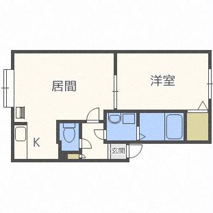 白石レモンハイツの間取り