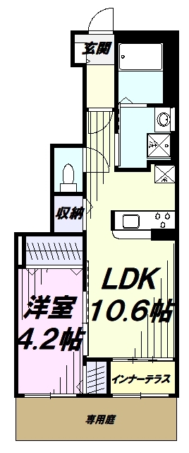 エバープレイスの間取り