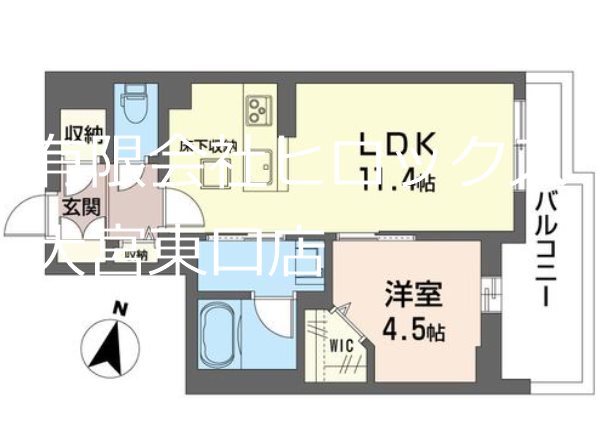 レジェロの間取り