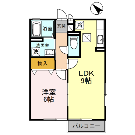 ライフステージウエストワードの間取り