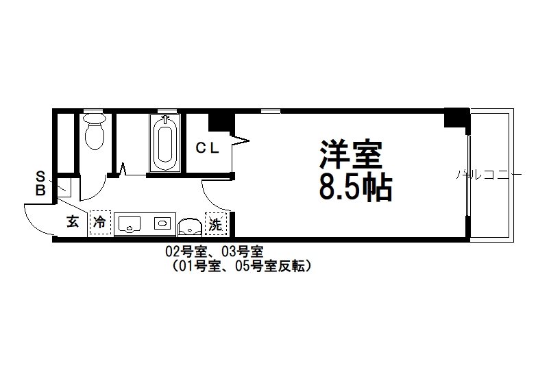 ウッドテック國松の間取り