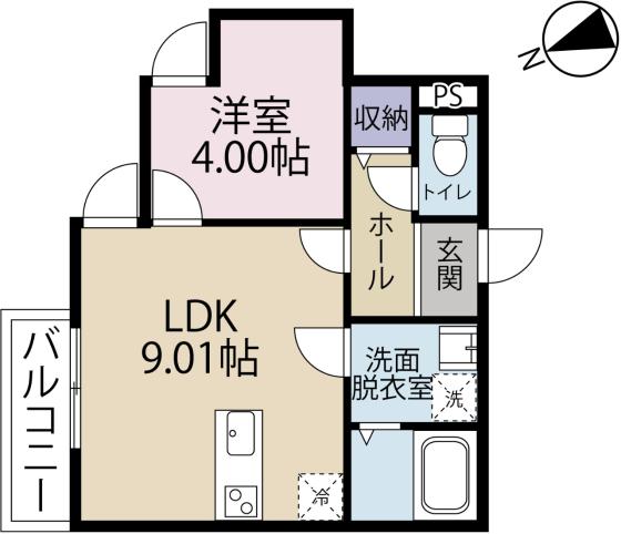 GranSuite Motoomachiの間取り