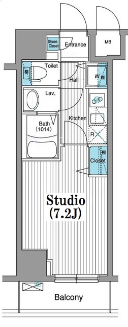 グランド・ガーラ銀座の間取り