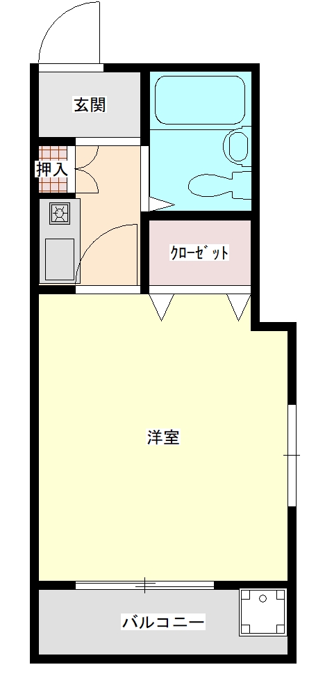 アートイン元住吉の間取り