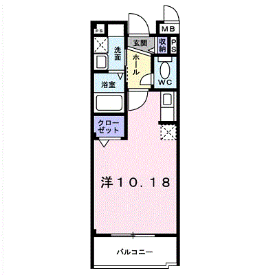 レジデンスブライトの間取り