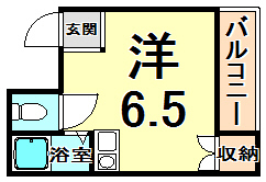 パーソナルマンション杭瀬２番館の間取り