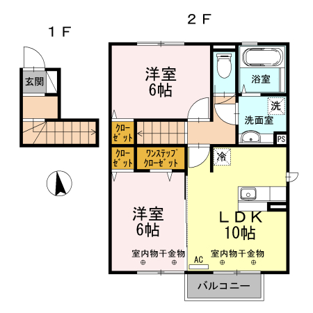 セジュール・エー　Ａ棟の間取り