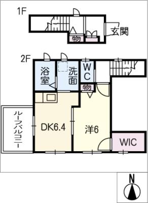 クレインコート　Iの間取り