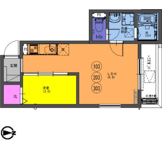 F+style鳳西町の間取り