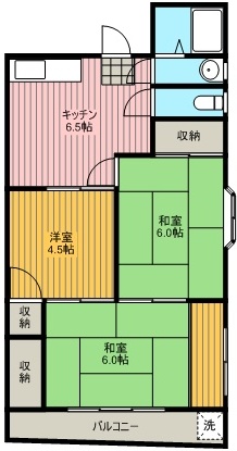 サンテラスワーナーの間取り