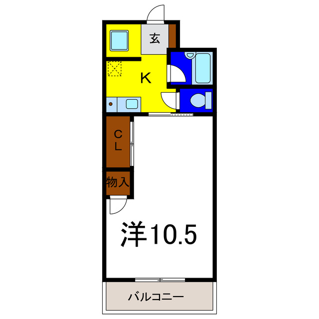 パールメゾン松茂の間取り