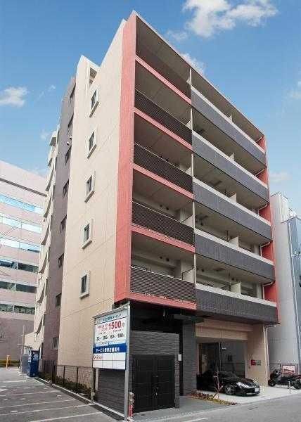 大阪市淀川区新高のマンションの建物外観