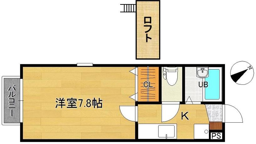 グランドゥール吉成の間取り