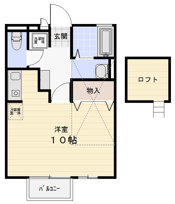 シャルムの間取り