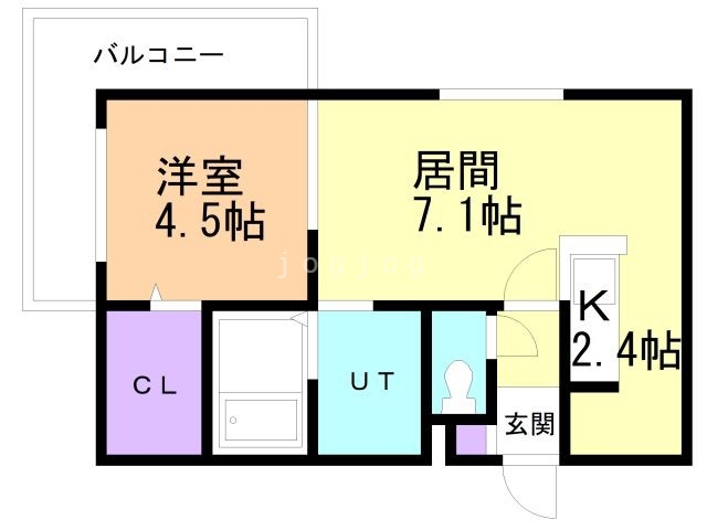 ミオンズ清田の間取り