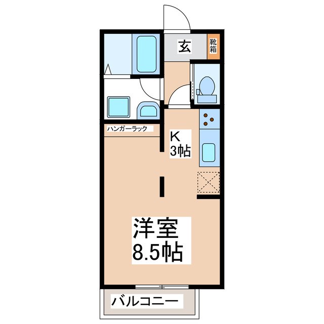 グランレナード上田の間取り