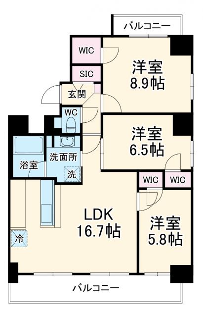 メイプルグラン本山の間取り