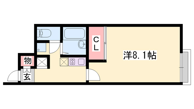 レオネクストサンマーク滝野の間取り