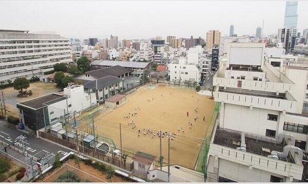 【大阪市天王寺区小宮町のマンションの眺望】