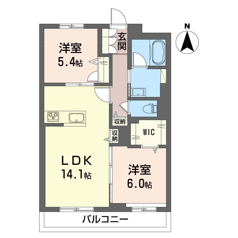 【ティエラ　エス　アンド　ケーの間取り】